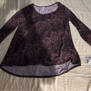 Lularoe lynnae 2x animal print new with tag